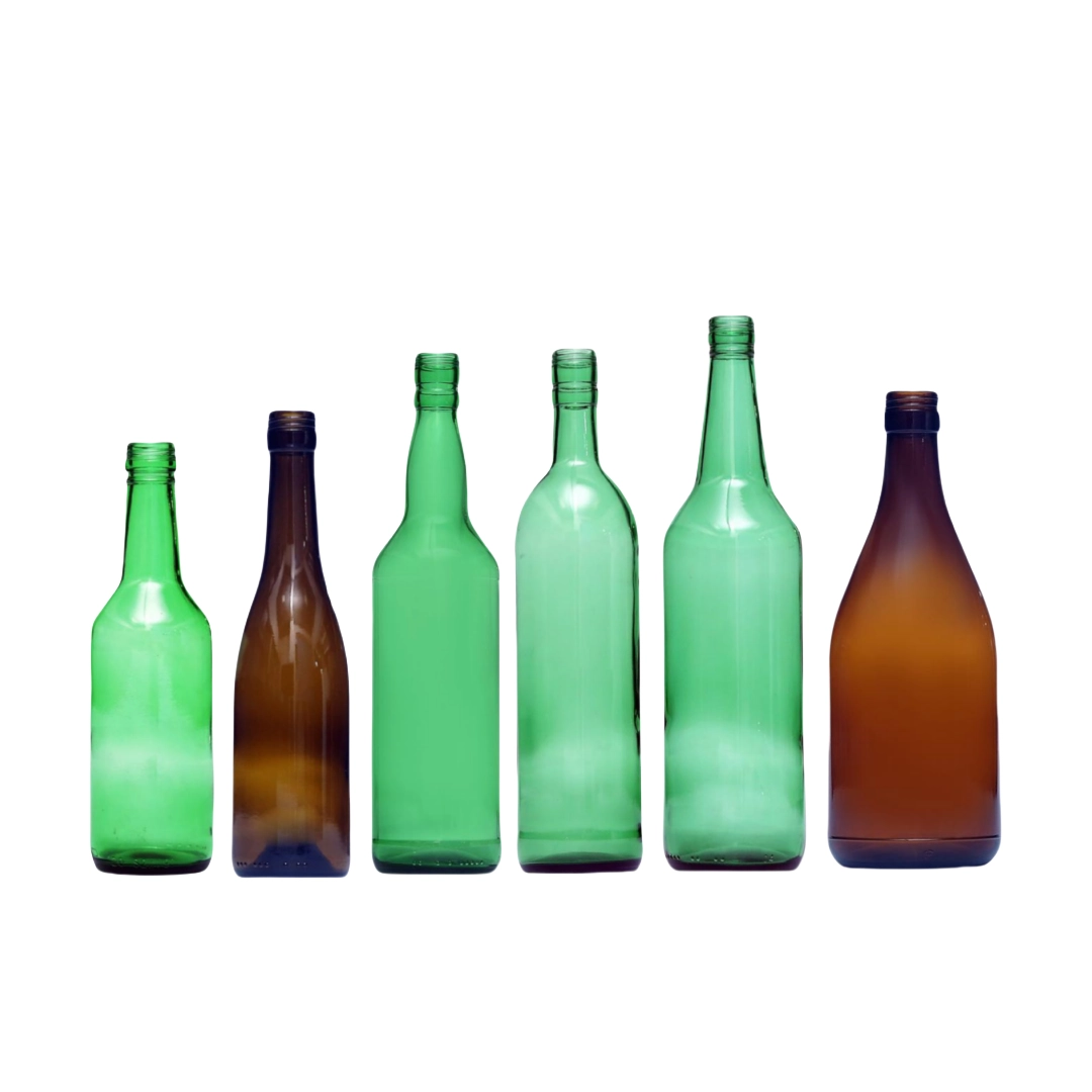 Bottiglie di vetro per sake e shochu