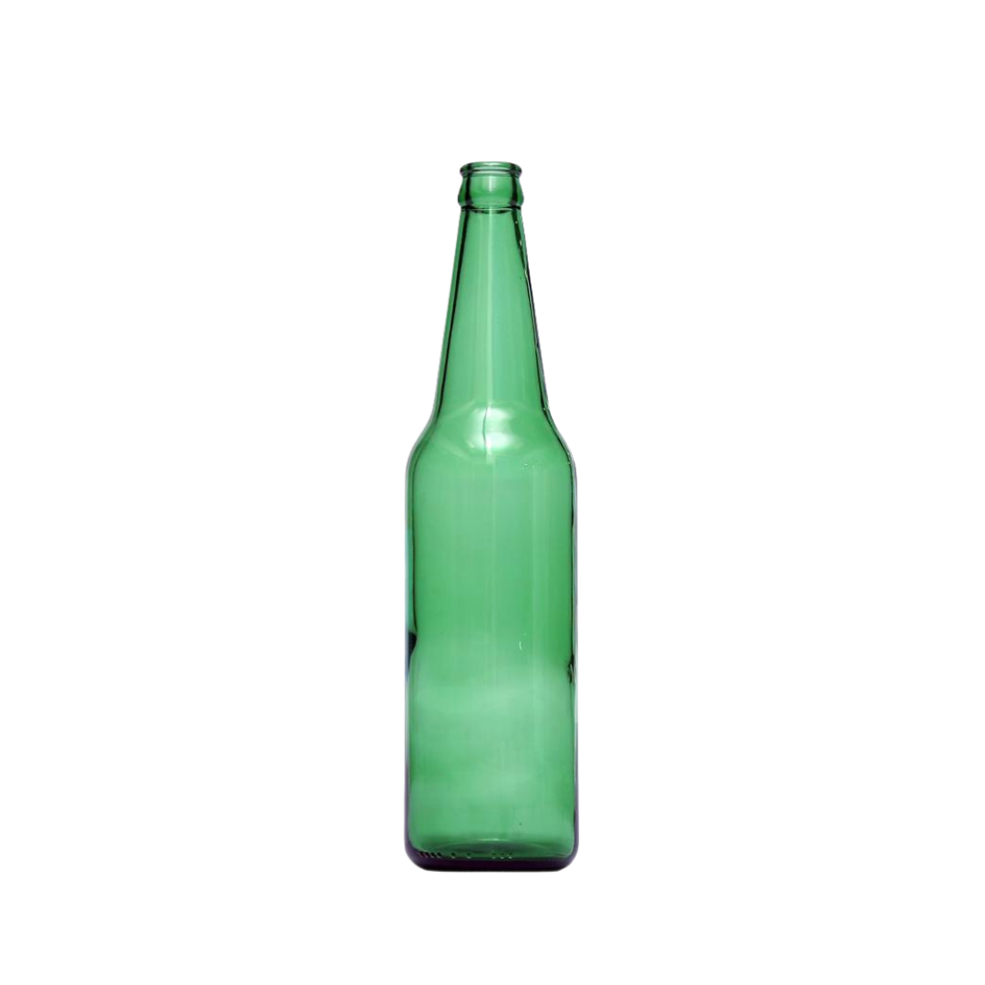 Bottiglia di Vetro per Birra Verde da 610ml