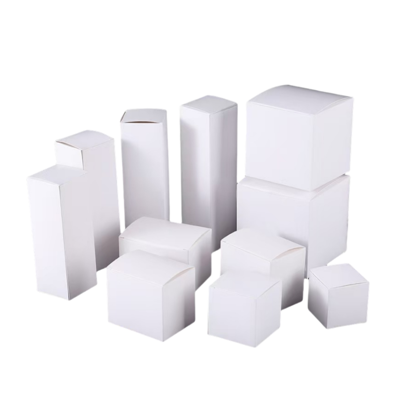 Scatola di Imballaggio in Cartone Bianco Vuota