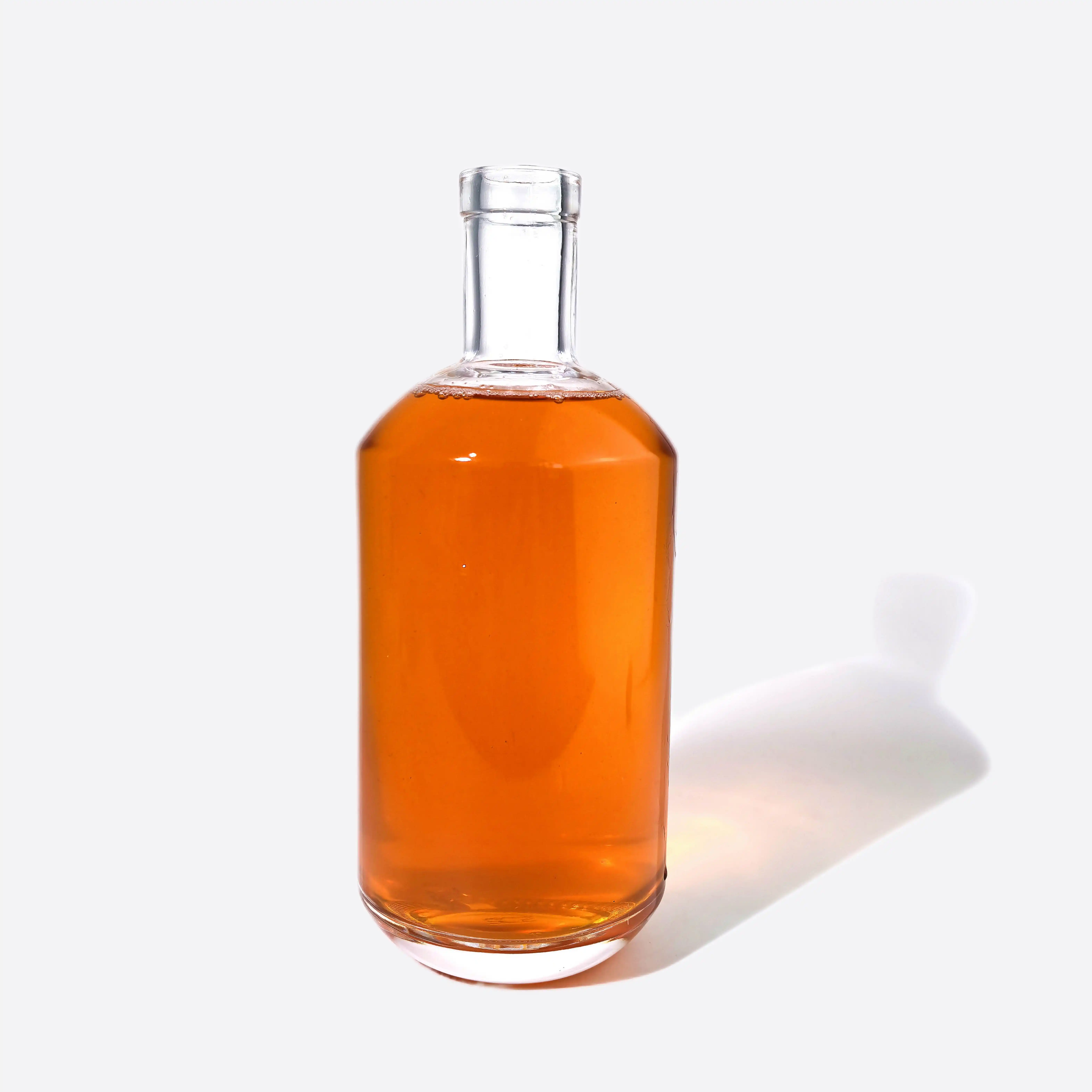 Bottiglia di Vetro 750ml per Tequila, Mezcal e Whisky